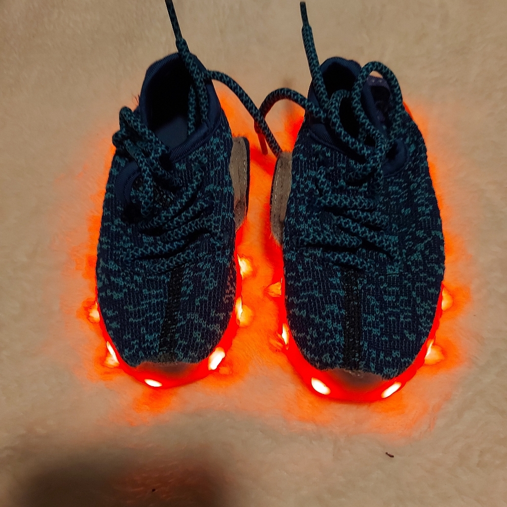 **3 Listings $40***                     Size 8T color changing Sneakers